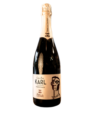 Bottiglia di Karl Trentodoc Extra Brut, Terre del Lagorai